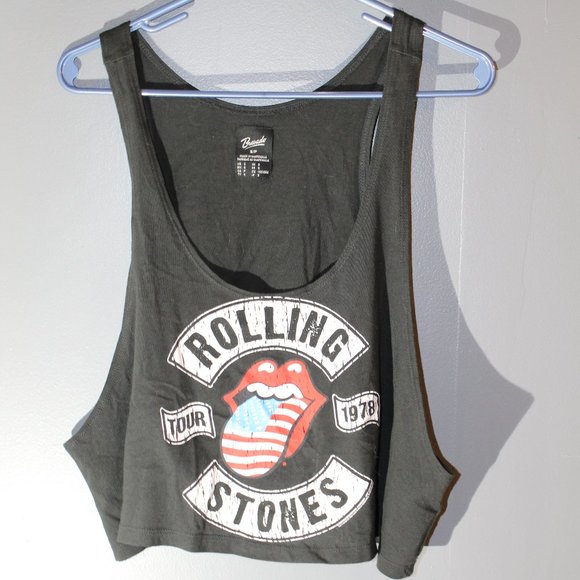 Bravado Tops - Rolling Stones Tour Tank Top 1978